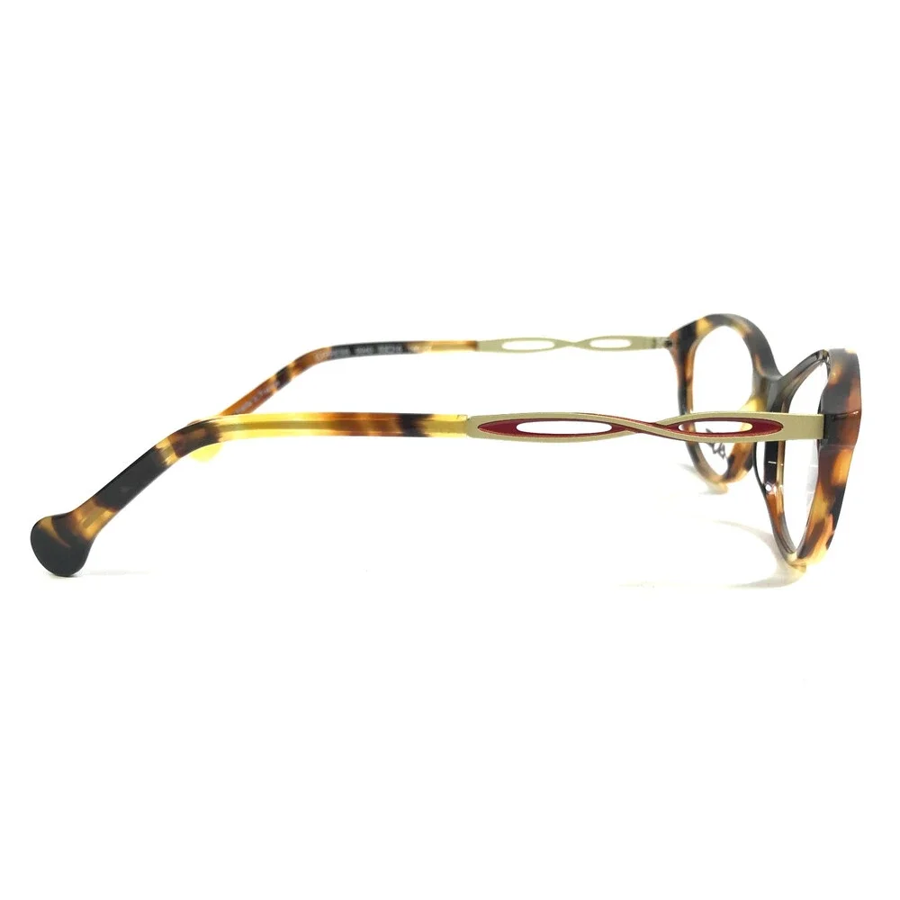 BOZ Eyeglasses Frames EXPRESS 9940 Green Demi Brown Tortoise Anise Red 53-16-140